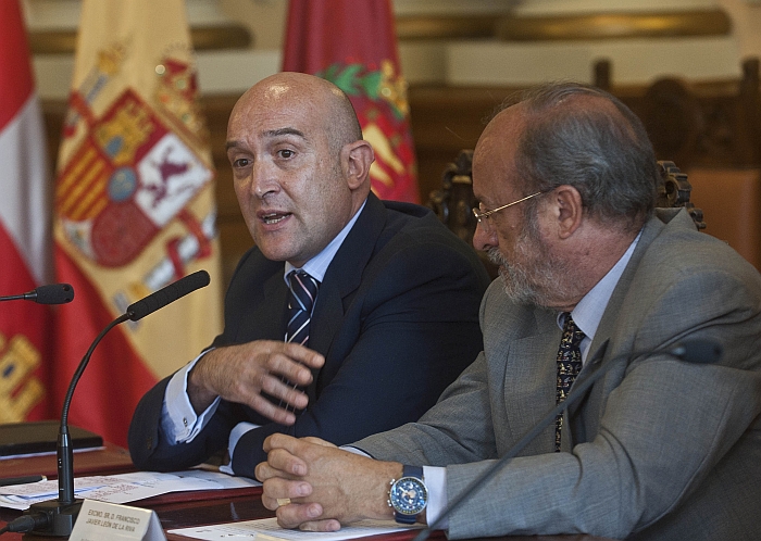 El presidente de la Diputación y el Alcalde de Valladolid